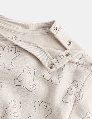 2 Piece Cotton Rich Bear Top & Bottom Set (0-5 Yrs)