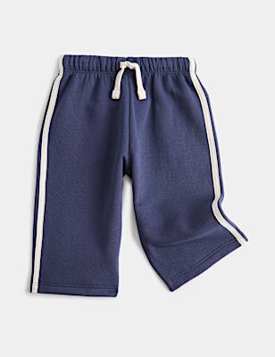 Cotton Rich Side Stripe Joggers (0-5 Yrs)