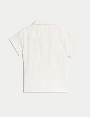 Pure Cotton Double Cloth Shirt (0-3 Yrs)