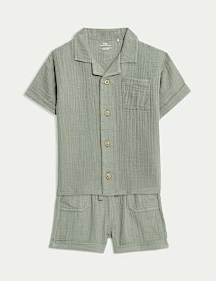 2pc Pure Cotton Top & Bottom Outfit (0-6 Yrs)