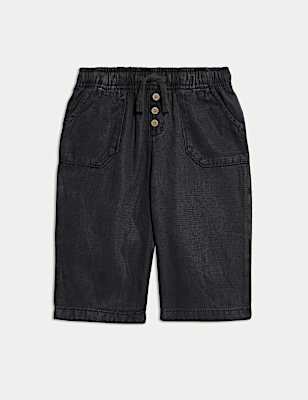 Cotton Blend Plain Trousers (0-6 Yrs)