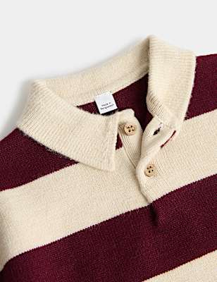 Knitted Rugby Jumper (0 Mths-5 Yrs)