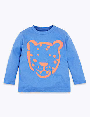 Cotton Tiger Face Top