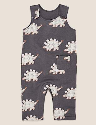 Cotton Dinosaur Romper
