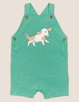 Cotton Dog Romper (0-3 Yrs)