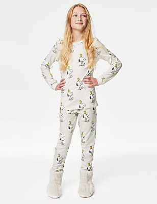 Cotton Rich Snoopy&trade; Pyjamas (6-16 Yrs)