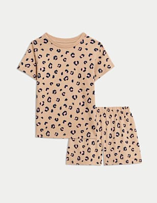 Pure Cotton Leopard Pyjamas (1-16 Yrs)