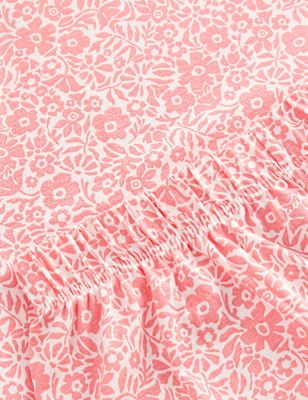 Pure Cotton Floral Short Pyjamas (1-16 Yrs)