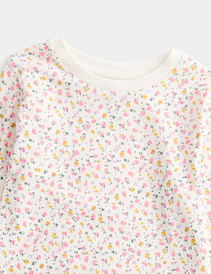 Pure Cotton Ditsy Floral Pyjamas (1-16 Yrs)