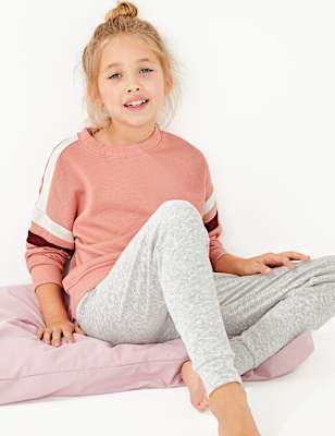 Ribbed Sweat Pyjama Set (3-16 Years)