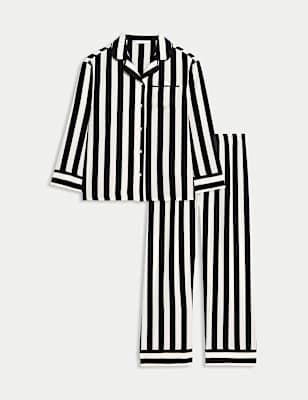 Satin Striped Pyjamas (6-16 Yrs)