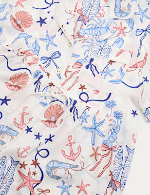 Satin Shell Short Pyjamas (6-16 Yrs)