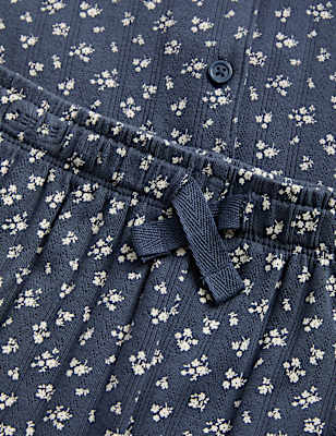 Kids' Cotton Rich Floral Short Pyjamas (6-16 Yrs)