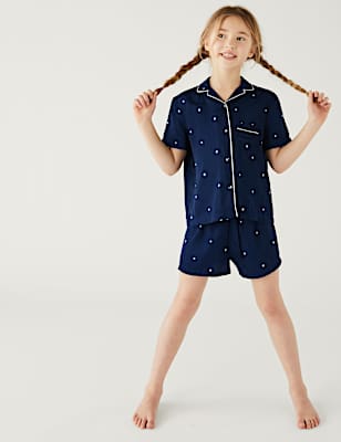 Star Print Short Pyjama Set