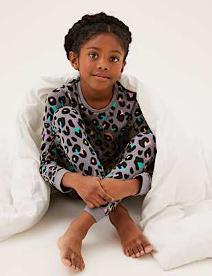 Cotton Rich Leopard Pyjamas (7-16 Yrs)