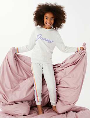Cotton Rich Dreamer Lounge Pyjama Set (6-16 Yrs)