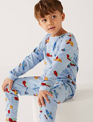 Pure Cotton Aircraft Pyjamas