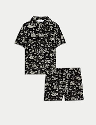 Pure Cotton Dinosaur Pyjamas (1-16 Yrs)