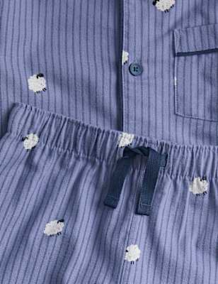 Pure Cotton Sheep Pyjamas (9 Mths - 8 Yrs)