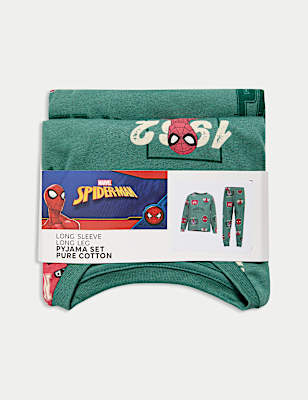 Pure Cotton Spider-Man™ Pyjamas (1-8 Yrs)