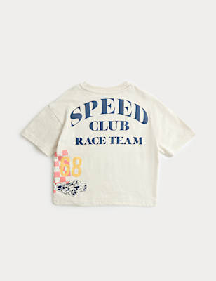 Pure Cotton Hot Wheels&trade; Pyjamas (1-8 Yrs)