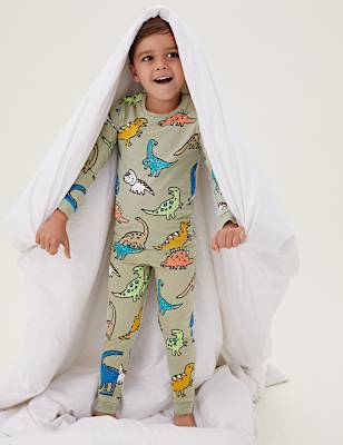 Cotton Rich Dinosaur Pyjamas (1-7 Yrs)