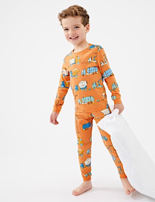 Cotton Rich Transport Print Pyjamas