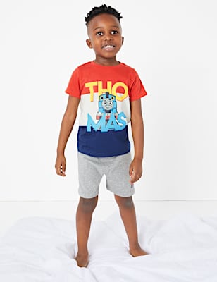 Pure Cotton Thomas & Friends™ Short Pyjama Set (1-7 Yrs)