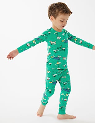Cotton Rich Animal Pyjamas (1-7 Yrs)