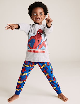 Pure Cotton Spider-Man™ Pyjama Set (3-8 Yrs)