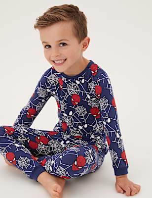 Spider-Man&trade; Cotton Rich Pyjamas (2-8 Yrs)