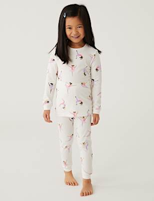 Cotton Rich Ballerina Pyjamas (12 Mths - 8 Yrs)