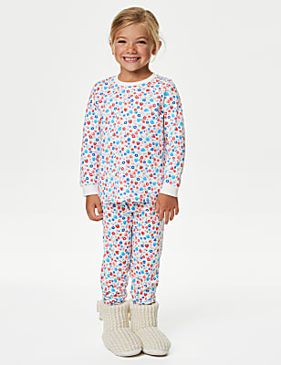 Pure Cotton Printed Pyjamas (1-8 Yrs)