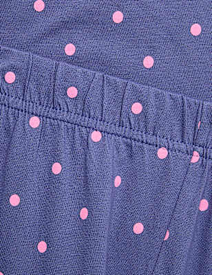 Pure Cotton Patterned Pyjamas (1-16 Yrs)