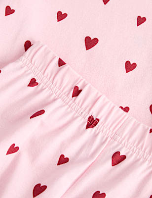 2 Piece Pure Cotton Patterned Pyjama Set (1-16 Yrs)