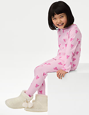 Cotton Rich Hearts Pyjamas (1-8 Yrs)