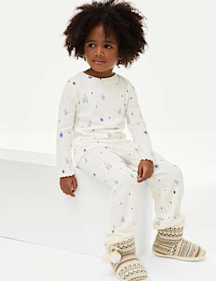Disney Frozen™ Cosy Ribbed Pyjamas (2-8 Yrs)