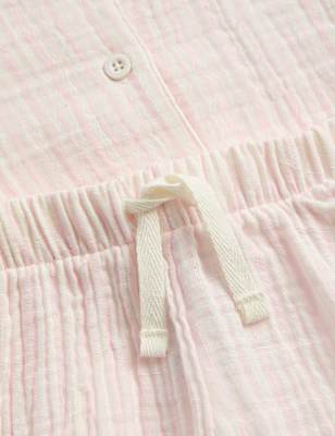 Pure Cotton Striped Pyjamas (9 Mths - 8 Yrs)
