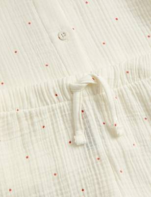 Pure Cotton Spotty Pyjamas (9 Mths - 8 Yrs)