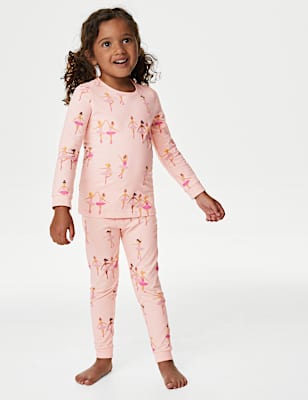 Cotton Rich Ballerina Pyjamas (1-8 Yrs)