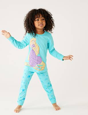 Pure Cotton Tangled™ Rapunzel Pyjamas (2-10 Yrs)