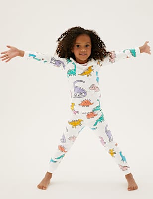 Cotton Rich Dinosaur Pyjamas (1-7 Yrs)