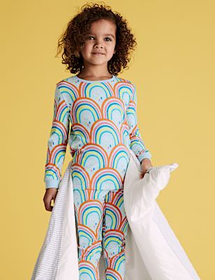 Cotton Rainbow Pyjama Set