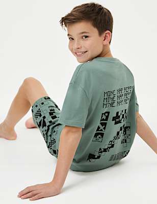 Minecraft&trade; Pyjamas (3-16 Yrs)