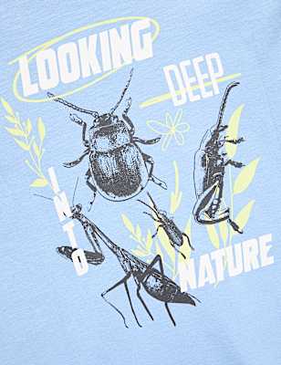 2pk Pure Cotton Bug Pyjamas (6-16 Yrs)