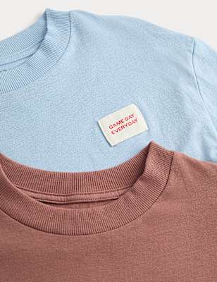 2 Pack Graphic Short Pyjama Sets (6-16 Yrs)