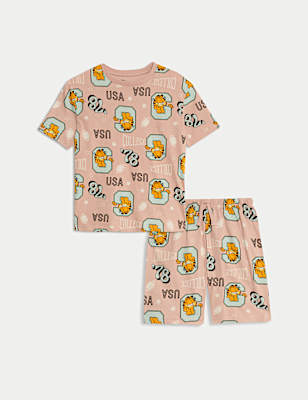 Pure Cotton Garfield™ Pyjamas (6-16 Yrs)