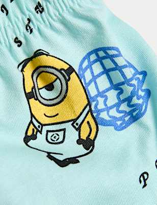Pure Cotton Minions™ Short Pyjamas (3-16 Yrs)
