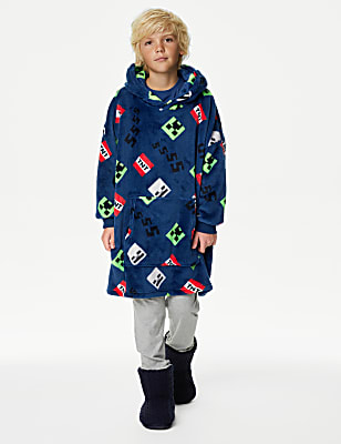 Minecraft&trade; Fleece Oversized Hoodie (7-16 Yrs)