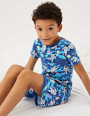 Cotton Rich Astronaut Short Pyjamas (7-13 Yrs)